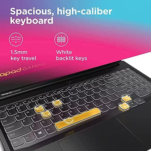 Lenovo IdeaPad Gaming 3 15.6"  120Hz Gaming Laptop,  Ryzen 5-5600H, 8GB  1TB ,  3050 Ti 4GB GDDR6, Backlit Keyboard, Bluetooth, Webcam, WiFi, Windows 11, Shadow Black