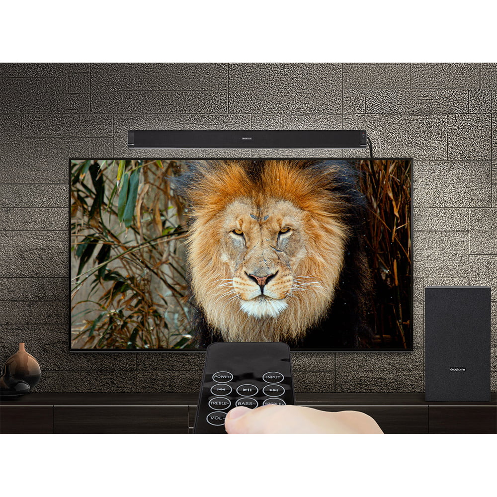 Sony XBR55X900H 55-inch 4K  Full Array  Smart  2020 Bundle with Deco Gear Sound Bar with Subwoofer, Wall Mount, 6-Outlet Surge Adapter, Screen Cleaner and  Essentials 2020