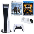 Sony PlayStation 5 Core Console with God of War: Ragnarok with Dual Charger and Call of Duty Black Ops 4