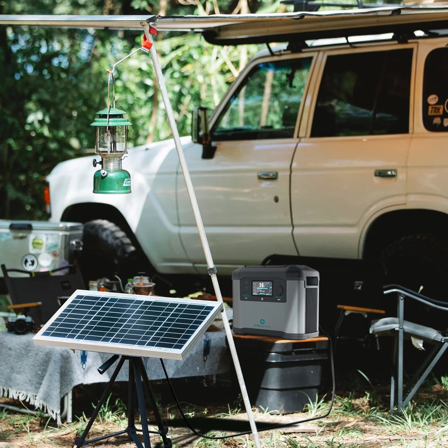 Portable Power Station 1008Wh,1500W Solar Generator Quick Charge, Charge up to 8 Devices,Backup Battery for Home Camping Emergency Use