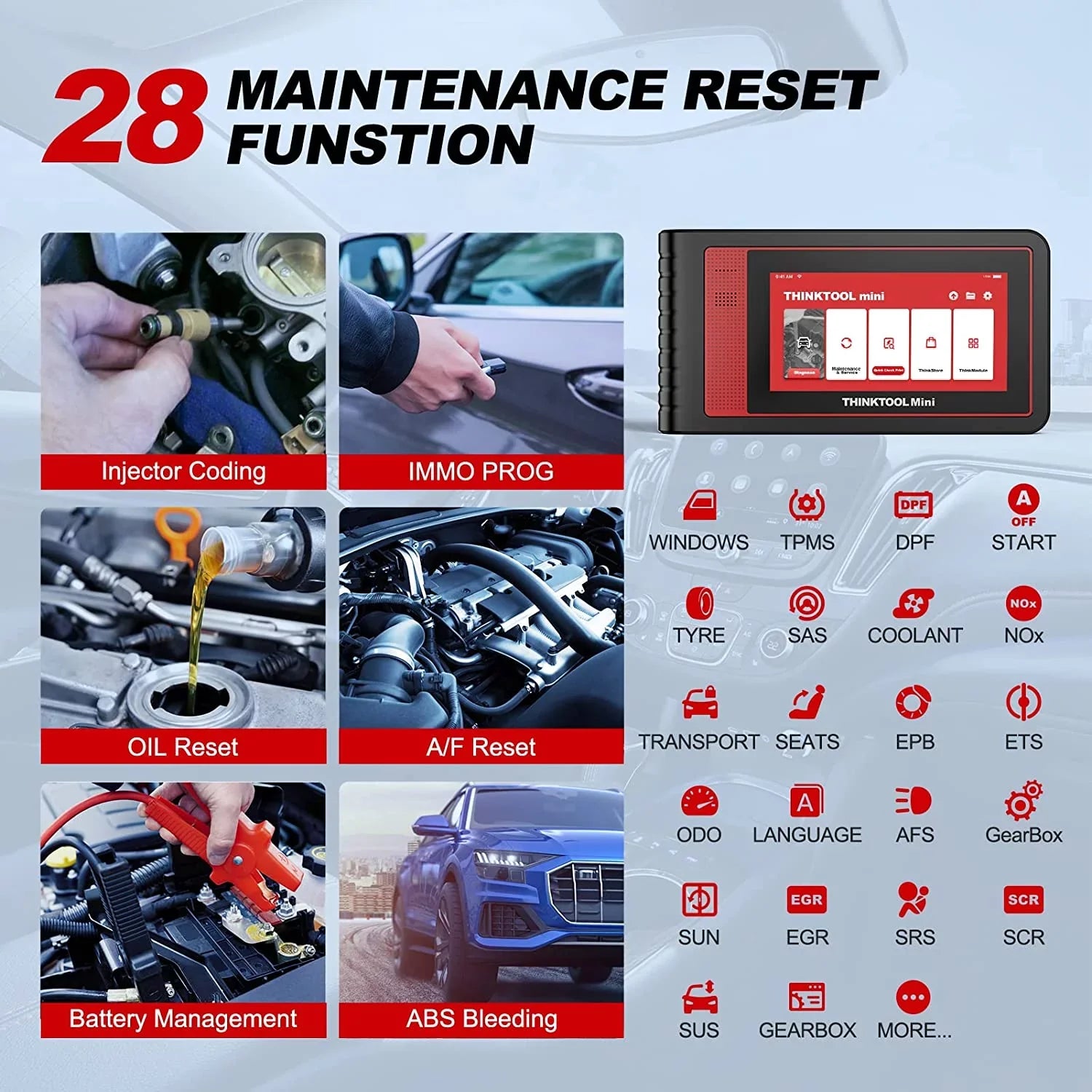 Car Diagnostic Scan Tool -Level All Systems Diagnostic 28+ Services AutoAuth for