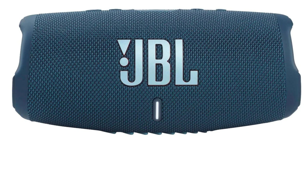 Charge 5 Bluetooth Speaker, IP67 Waterproof Bundle with Deluxe  Hardshell Protective Case (Blue)