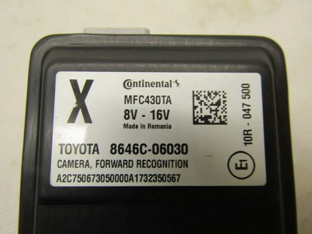 Pre-Owned 2018 2019 Toyota Camry Radar Unit Lane Departure Warning Camera   (Good)