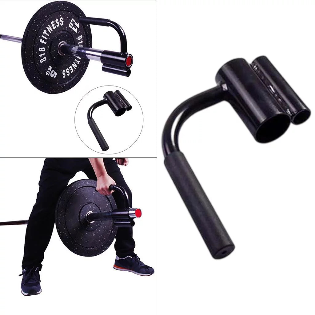 Barbell Handle - Row Landmine Attachment Weight Lifting Training Fitness Equipment for Tricep Exercises Deadlift Squat