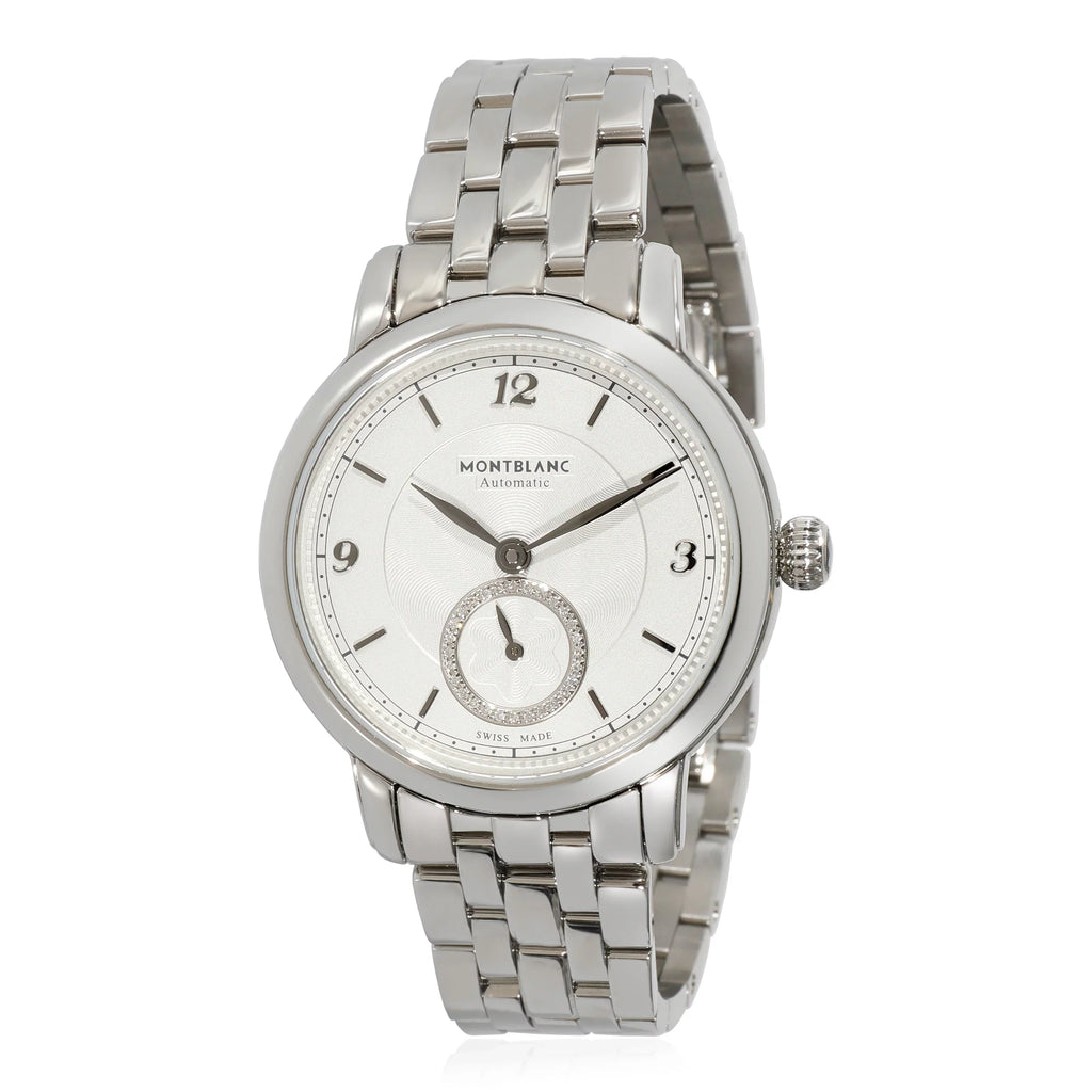 Montblanc Star Legacy 7470  118535 Women's Watch in  Stainless Steel Pre-Owned