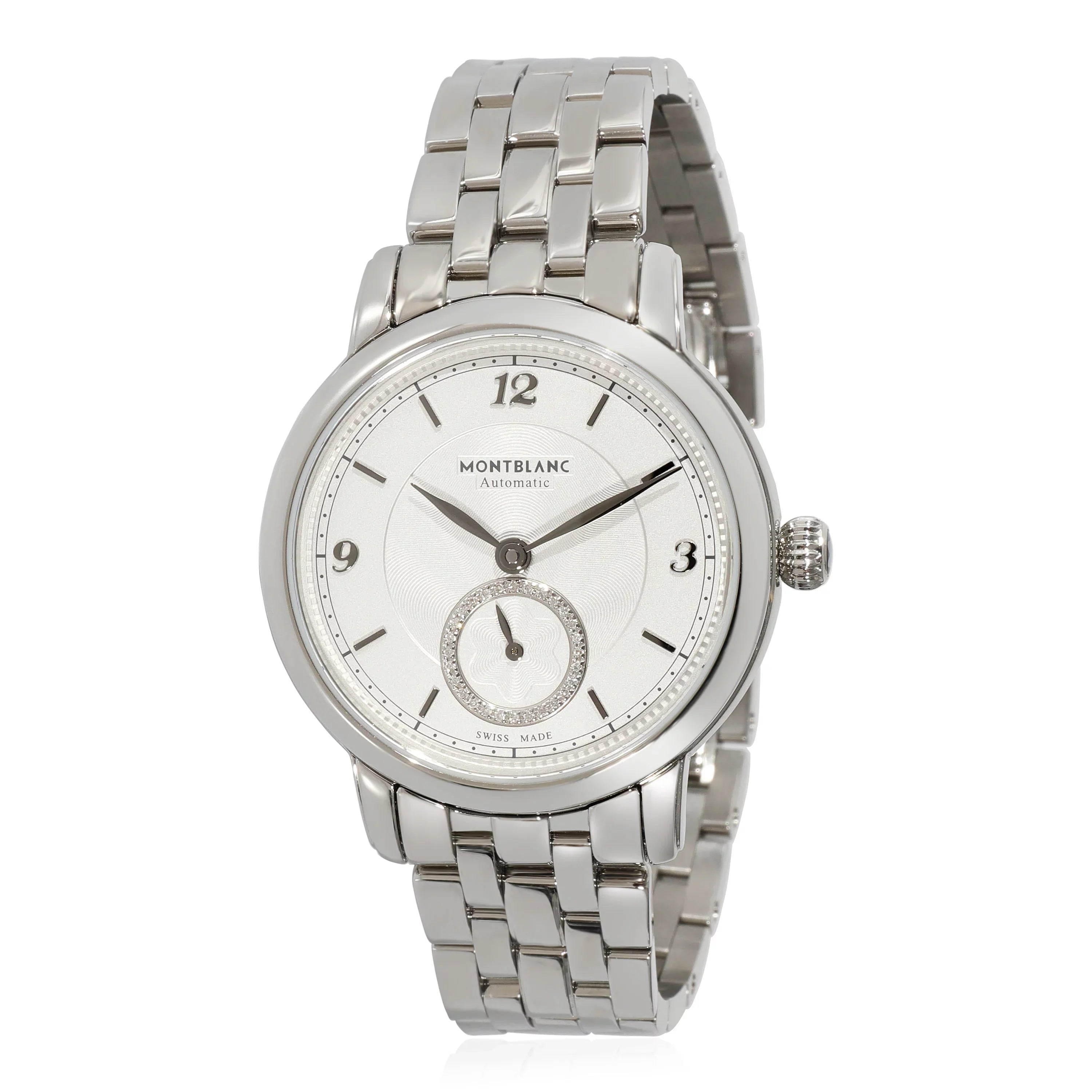 Montblanc Star Legacy 7470  118535 Women's Watch in  Stainless Steel Pre-Owned