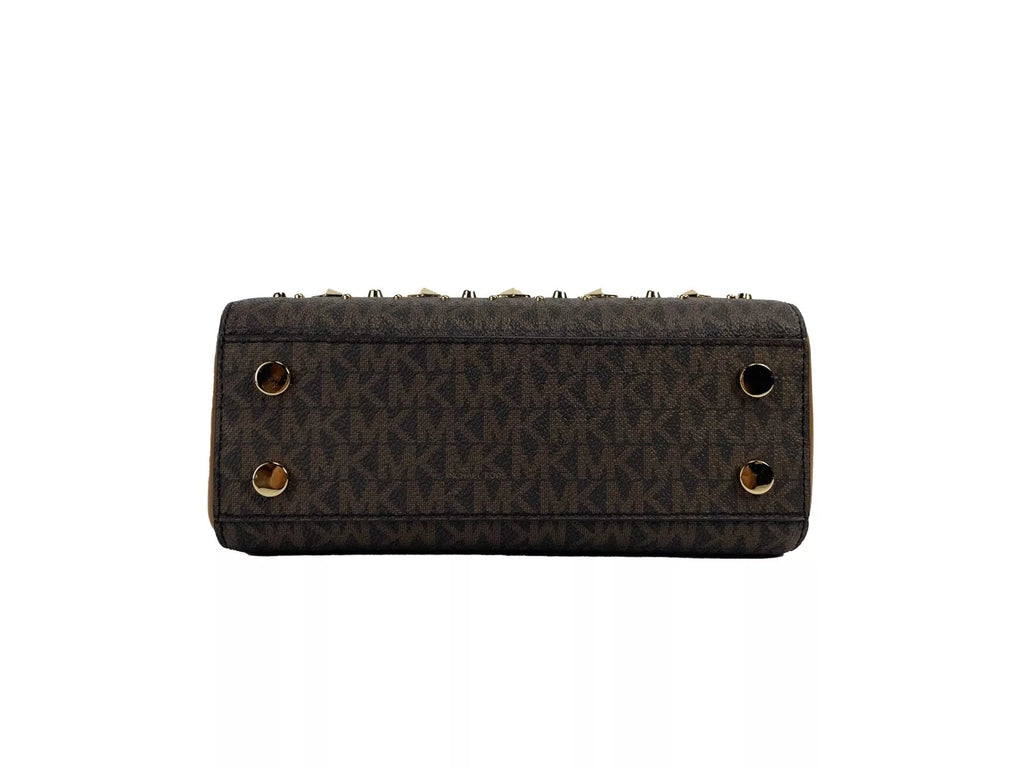Michael Kors Karlie Small Studded Crossbody Bag Purse