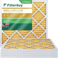 Filterbuy 12x12x1  11 Pleated   Furnace Air Filters (5-Pack)