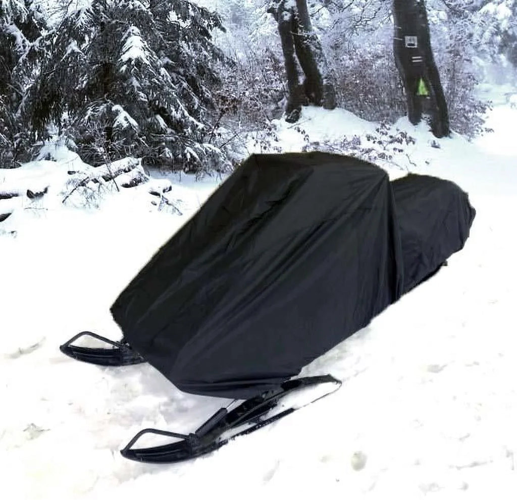 300D Snowmobile Travel and Storage Cover Compatible for 2008-2009 Ski Doo Bombardier  Fan 550F Sleds. Slush and Mud Protection