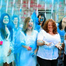 Color Blaze Gender Reveal Powder - 15 Pounds Blue - Ideal for baby boy announcements & reveals for car exhaust, burnouts, photoshoots, balloons, ’s, targets, baseballs, and more!