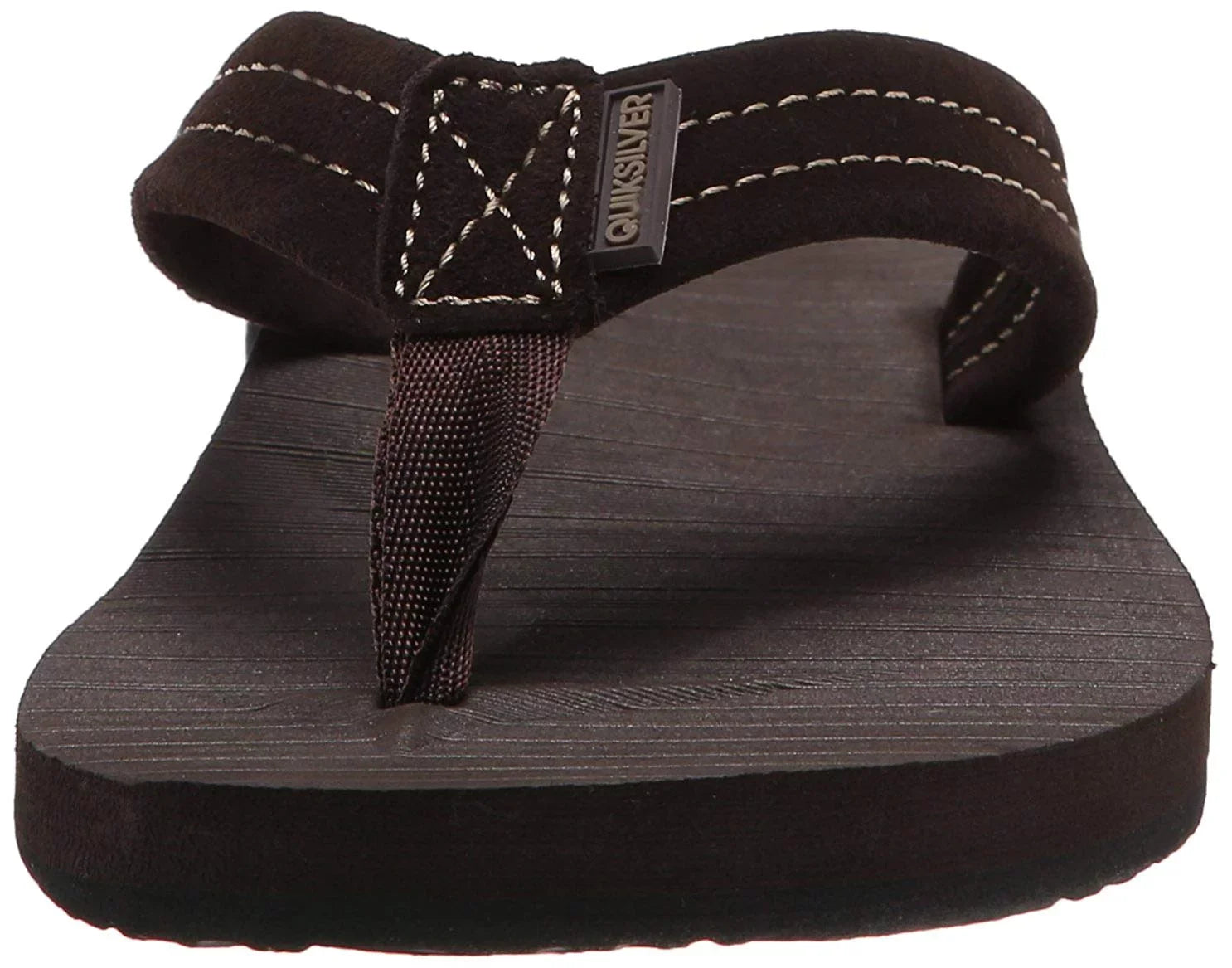 Quiksilver Men's Carver Suede 3-Point Flip-Flop