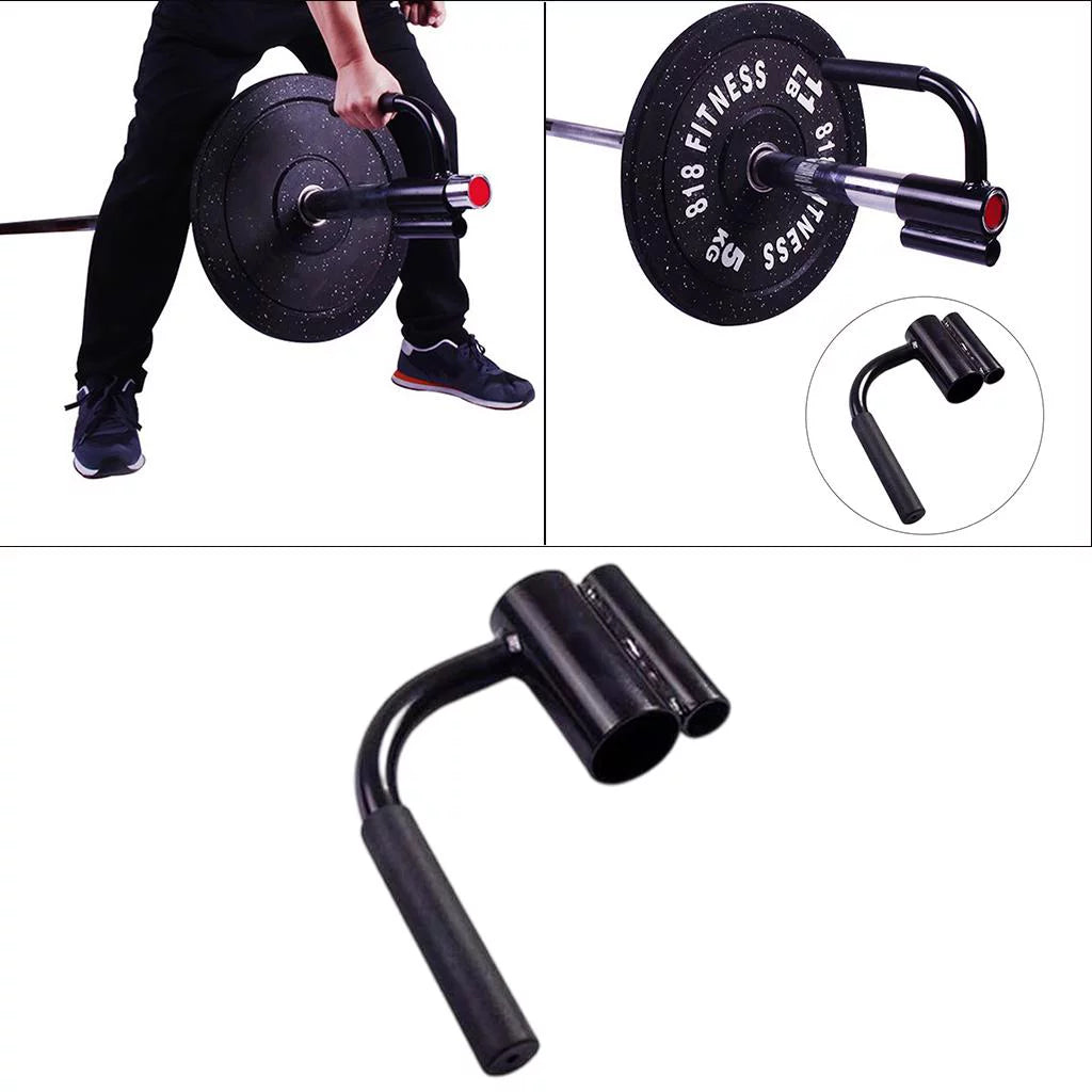 Barbell Handle - Row Landmine Attachment Weight Lifting Training Fitness Equipment for Tricep Exercises Deadlift Squat