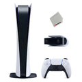 Sony Playstation 5 Digital Version Console (Japan Import) with 1080p  Camera and Microfiber Cloth