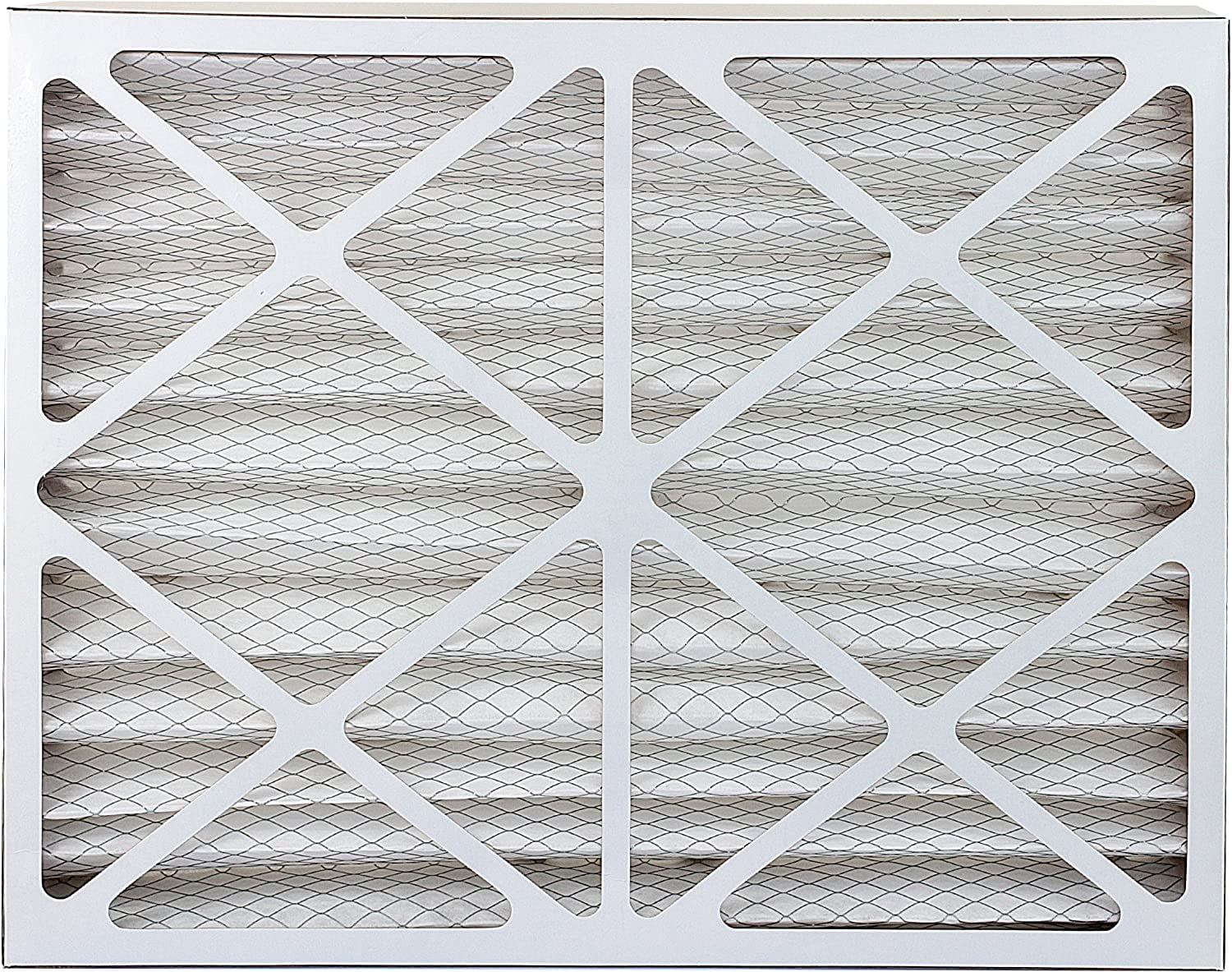 Filterbuy 20x24x4  8 Pleated   Furnace Air Filters (1-Pack)