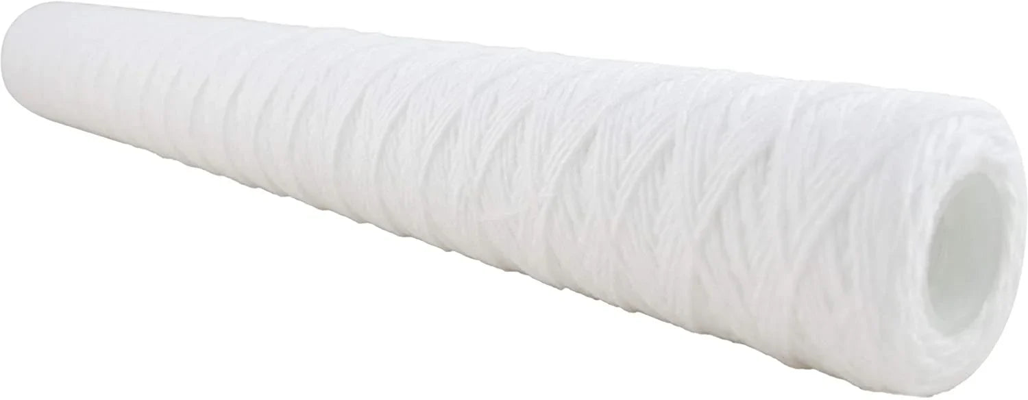 SpiroPure -CW100-20 20x2.5 100 Micron String-Wound Polypropylene Sediment Water Filter Cartridge -25-20100 (Case of 20)