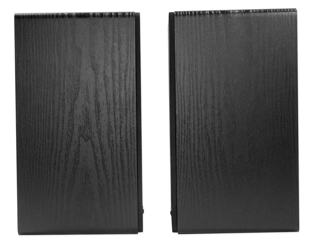 Rockville  150 Amplifier w/ Bluetooth+(4) 6.5" Bookshelf Speakers+Stands