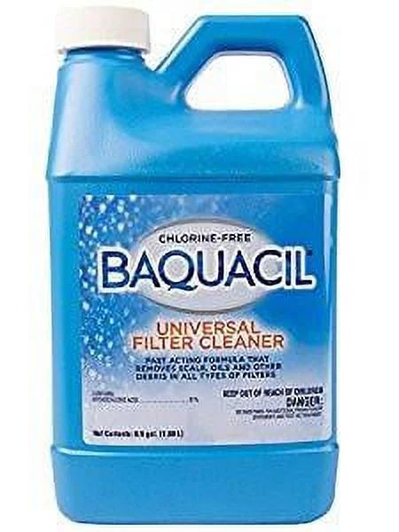 Baquacil Universal Filter Cleaner for Pool Filters - 1/2 Gallon