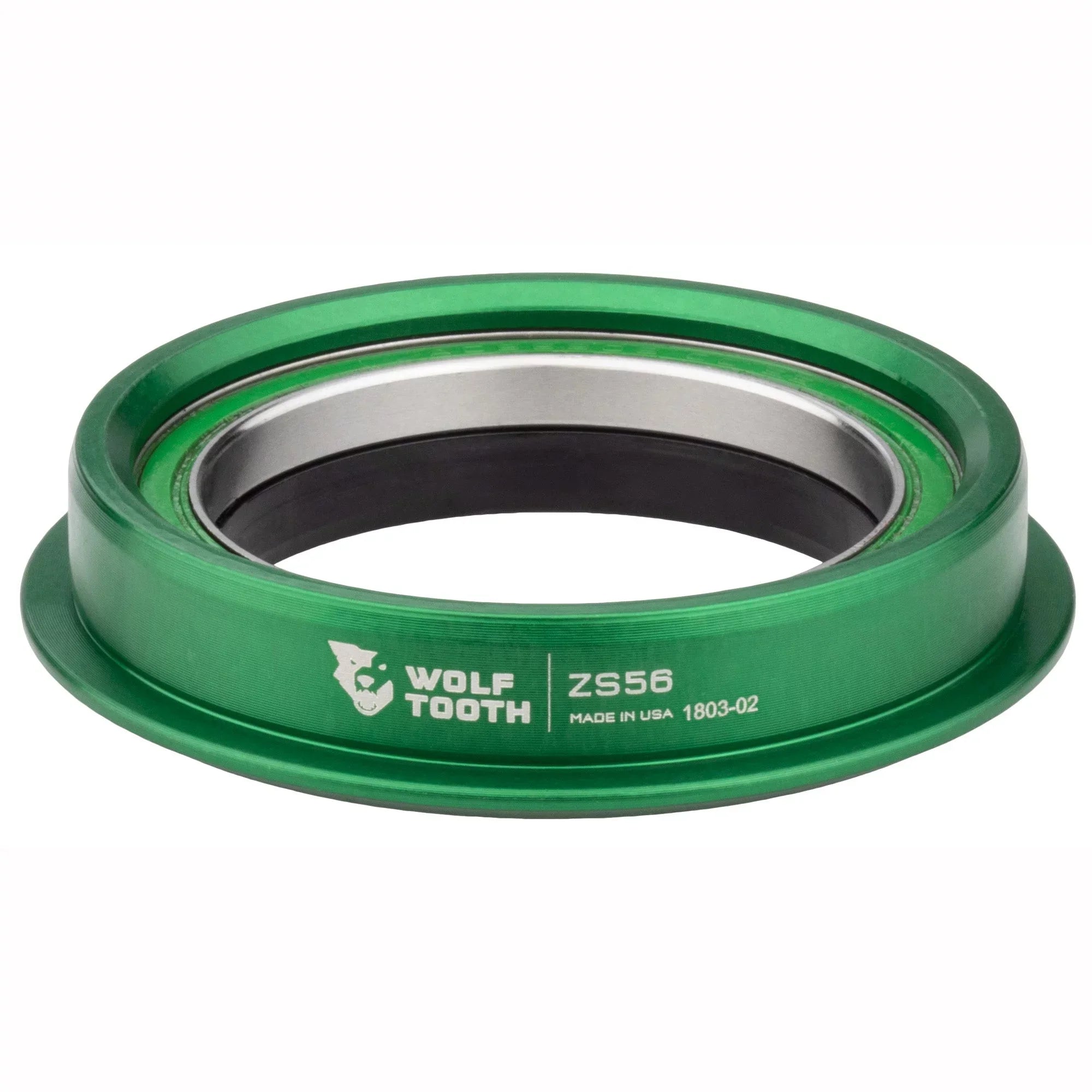 Wolf Tooth Premium  Headsets - Zero Stack Lower, ZS56/40, Green