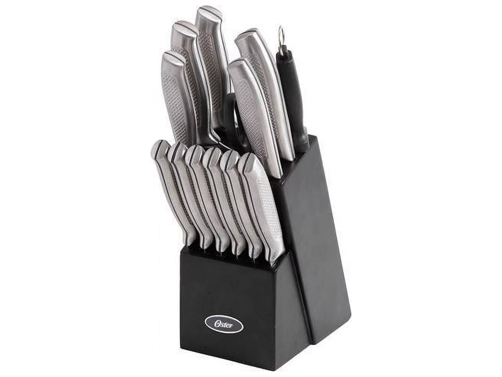 Oster Edgefield 14 pc Cutlery Set - Stainless Steel - 1.8/1.5 mm