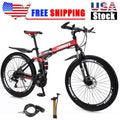 Unisex Adult Mountain Bike 27.5" Wheels Cycling Adults Mountain Bike 21 Speed Bicycle+Bike Lock+Air Pump