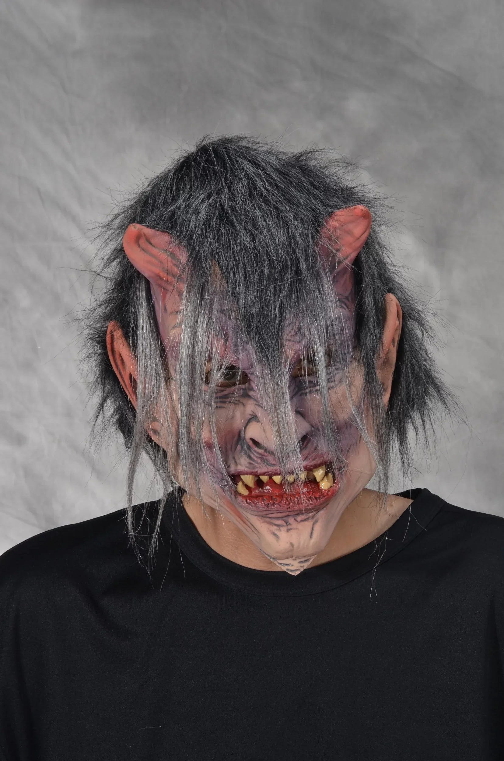 Lucifer Prince of Darkness Mask w/ Hair