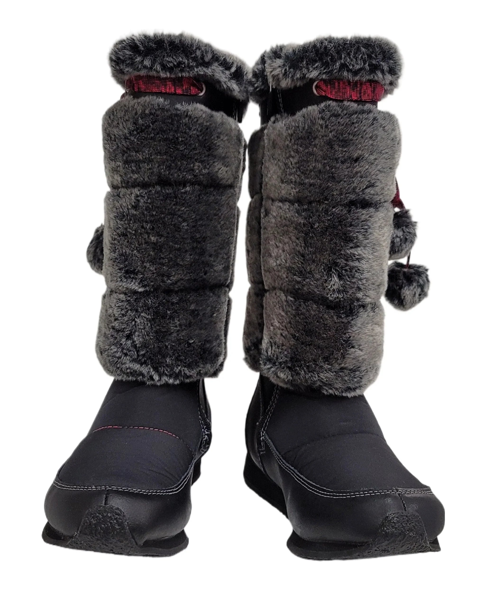 Timberland Preschool Youth Winterberry Tall Fur Medium Boot Black 59794 size 1.5