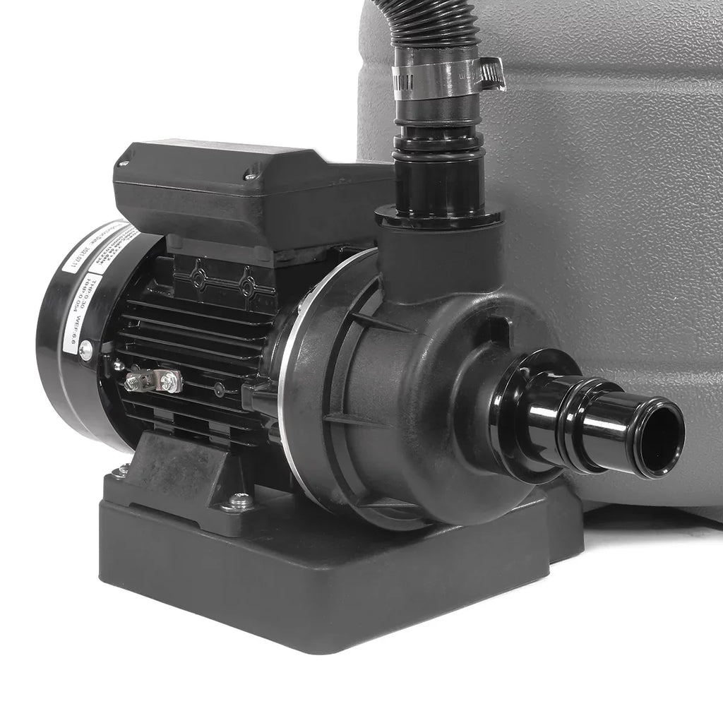 XtremepowerUS 12" Sand Filter Above-Ground Pool Pump Swimming Pool with Stand (Filter Media Included)