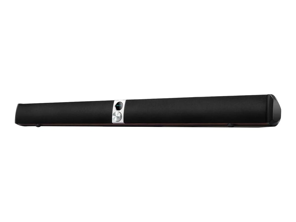Edifier S50DB - Sound bar - wireless - Bluetooth - 88 Watt - 2-way - dark walnut (grille color - black)
