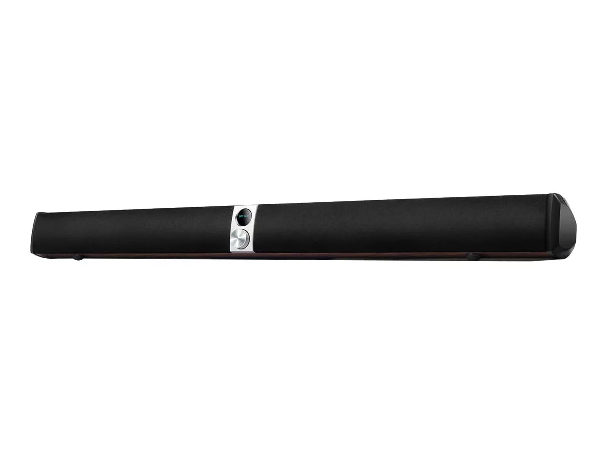 Edifier S50DB - Sound bar - wireless - Bluetooth - 88 Watt - 2-way - dark walnut (grille color - black)