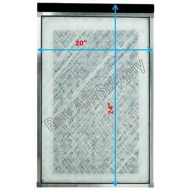 RayAir Supply 20x24 Dynamic Air Cleaner Replacement Filter Pads 20x24 Refills (3 Pack)
