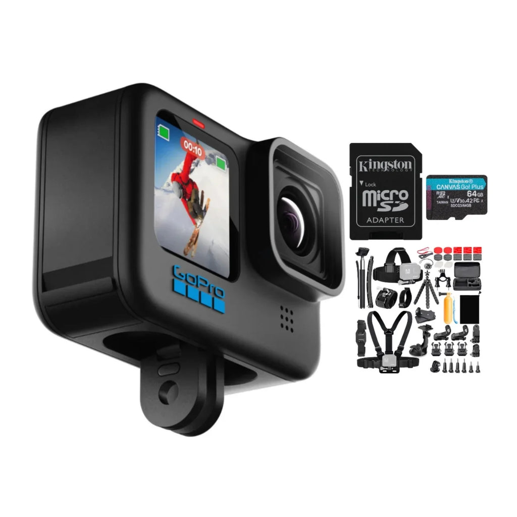GoPro HERO10 Black Action Camera Bundle