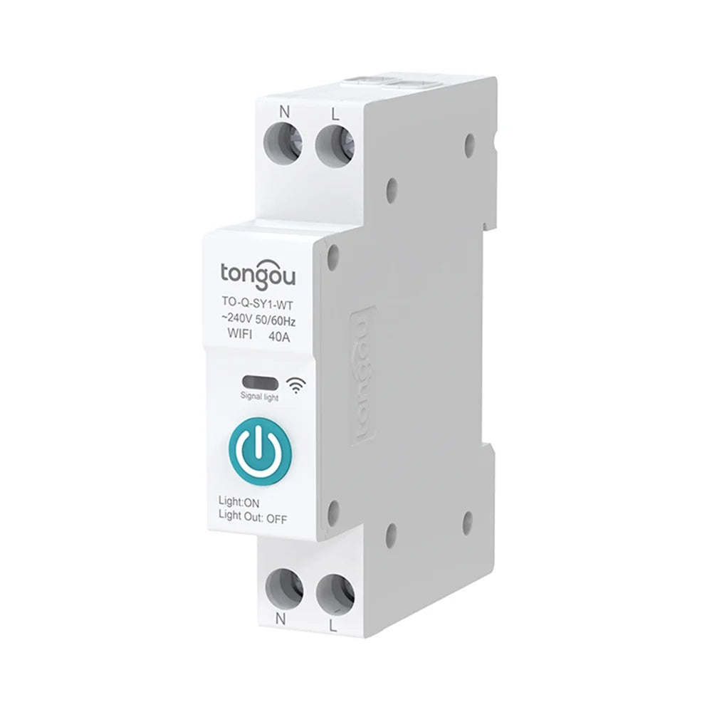 Graffiti WiFi Smart Switch Circuit Breaker Wireless Remote Control Remote Smart Home Phone Control Switch