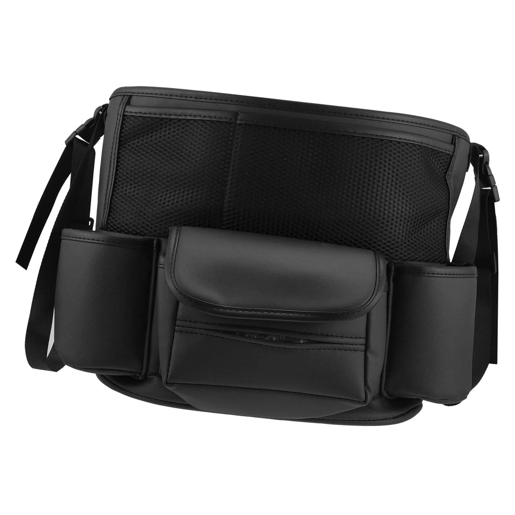 Car Large Capacity Seat Organizer Backseat Multi Pockets Purse Storage for Car 36x26c18cm Black