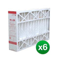 Fits Honeywell  F100F1012 16x20x4 Air Filter  11 (6 Pack)