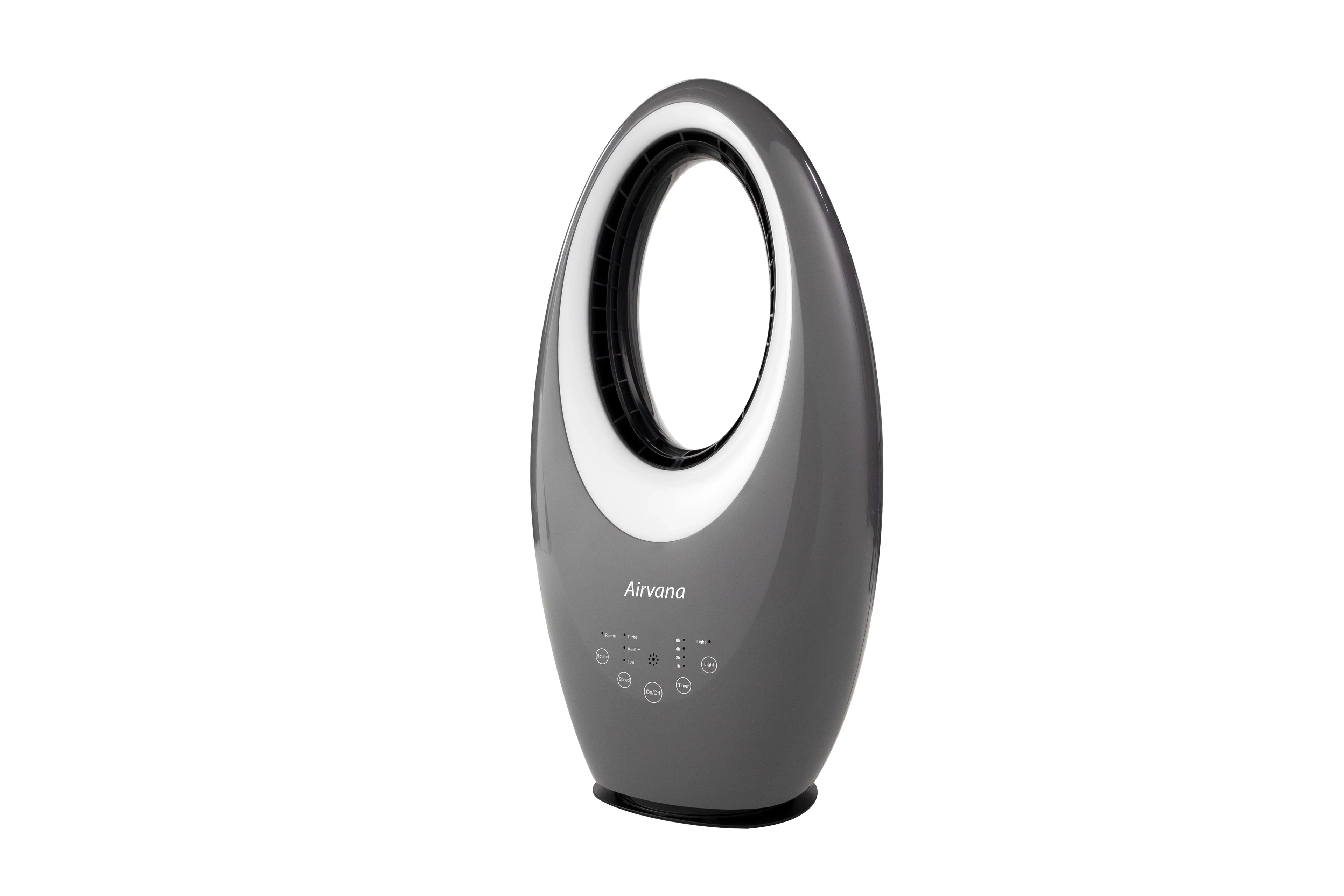 Airvana Bladeless Vortex Fan with Filter and Remote AV1700FAN- Gray